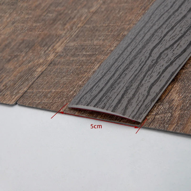 Space-Saving Self-Adhesive Flexible Floor Transition