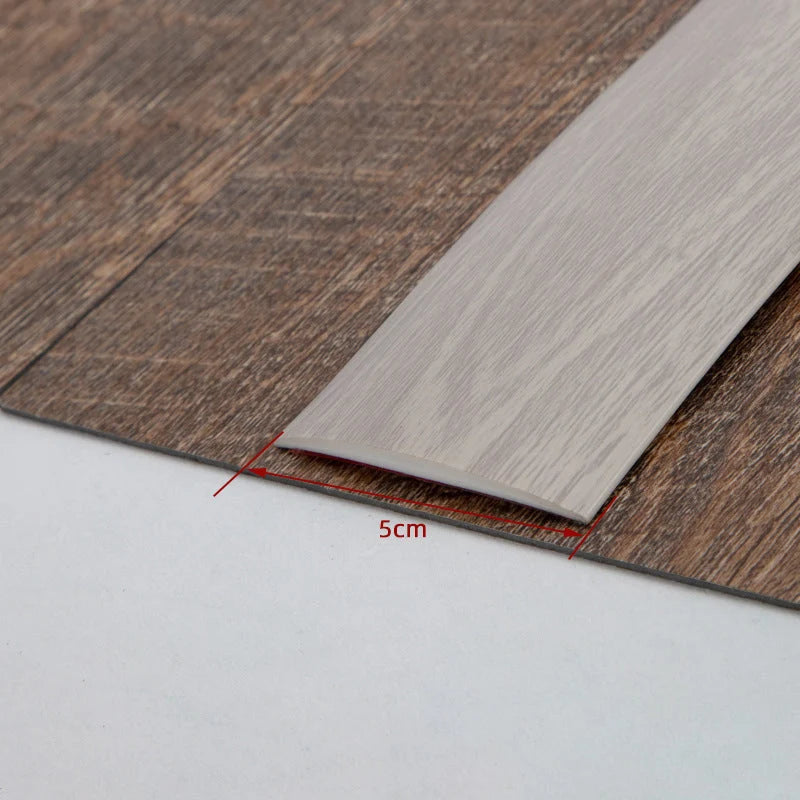 Space-Saving Self-Adhesive Flexible Floor Transition
