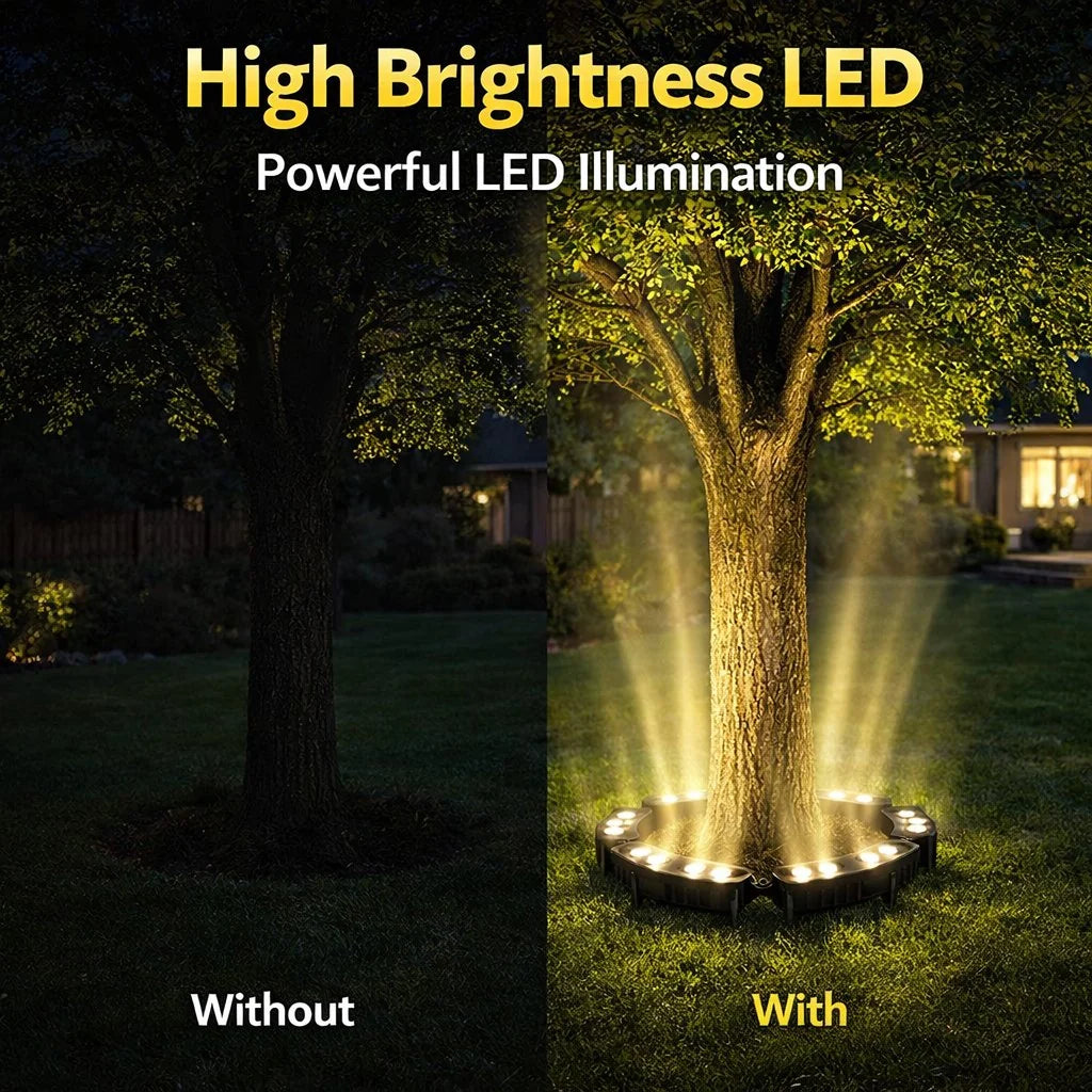Modular Tree-Hugging LED Outdoor Landscape Light