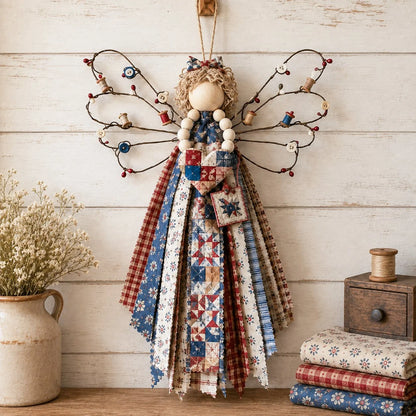Hands-On Angel Fabric Hanging DIY Kit for Creative Play