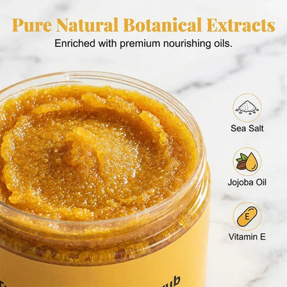 Easy-Care Turmeric Exfoliating Body Scrub for Routine Upkeep