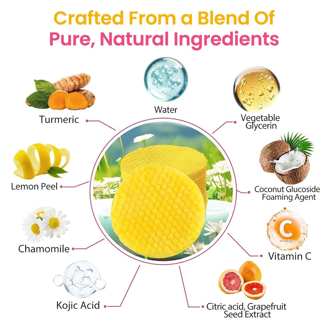 Easy-Care Visible brighteningTurmeric & Kojic Acid Cleansing