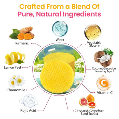 Easy-Care Visible brighteningTurmeric & Kojic Acid Cleansing