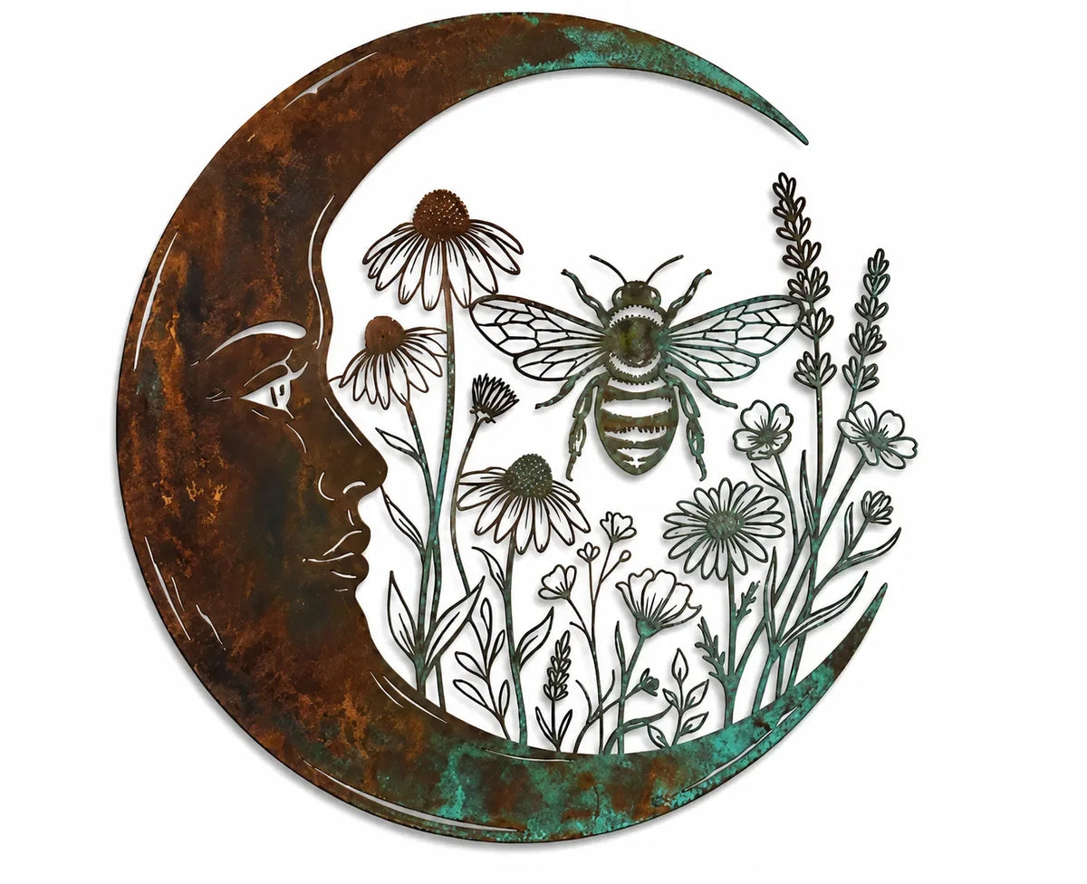 Purpose-Built Crescent Moon Bee Wall Decor for Everyday U – Tydnvpzym1