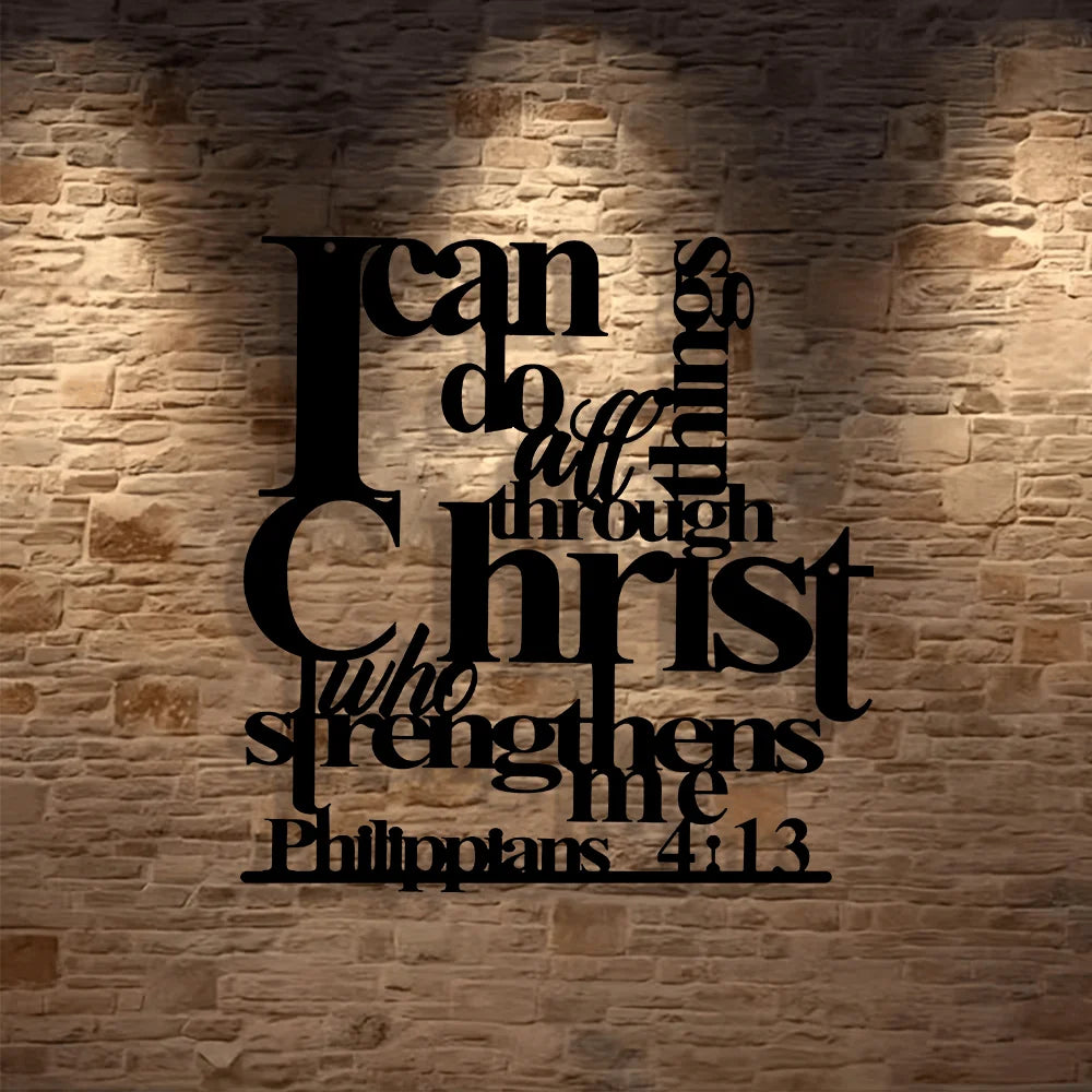Purpose-Built Christianartworkshop Philippians 4:13 I Can Do All