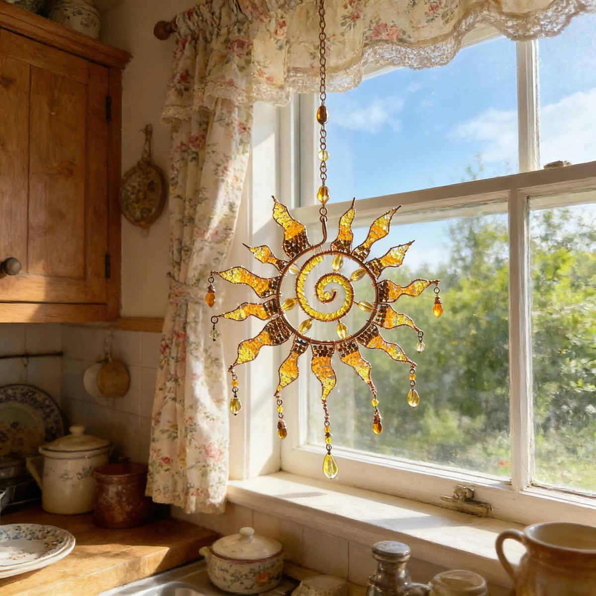 Hands-On Sun Spiral Crystal – Light Catcher for Creative Play