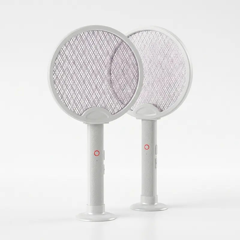 Purpose-Built Foldable Electric Fly Swatter Racket 3000V – USB