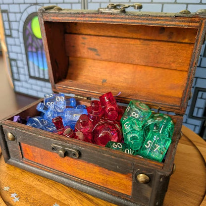 Purpose-Built Crescent Moon Liquid Core Potion Dice