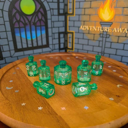 Purpose-Built Crescent Moon Liquid Core Potion Dice