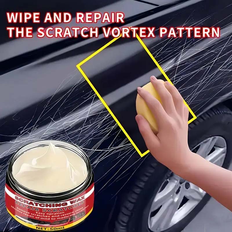 Vehicle-Ready Car Scratch Remover Wax for Garage Use