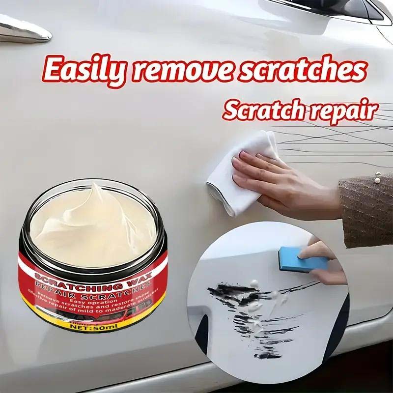 Vehicle-Ready Car Scratch Remover Wax for Garage Use