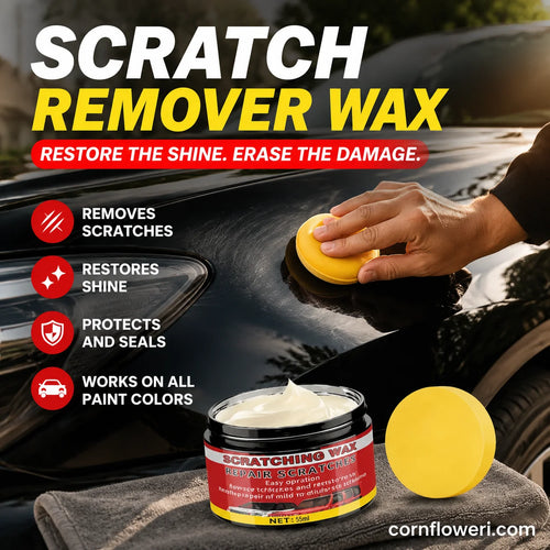 Vehicle-Ready Car Scratch Remover Wax for Garage Use