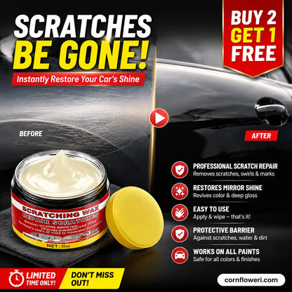 Vehicle-Ready Car Scratch Remover Wax for Garage Use