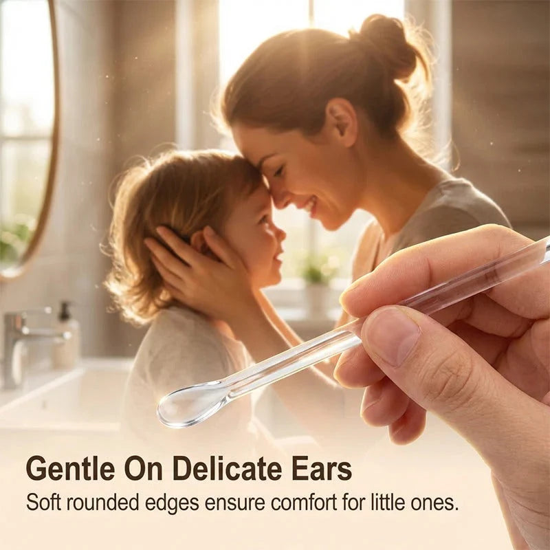 Adhesive Ear-Care Sticks for Controlled, Visible Cleaning