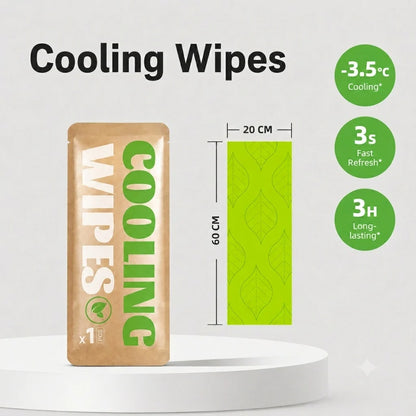 Purpose-Built Cooling Towels & XL Menthol Wipes for Hot Weather
