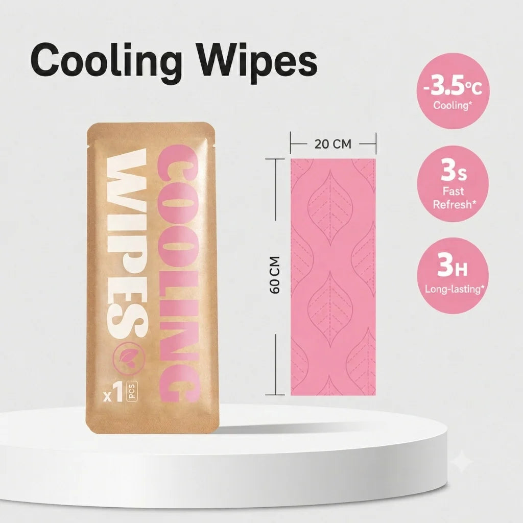 Purpose-Built Cooling Towels & XL Menthol Wipes for Hot Weather