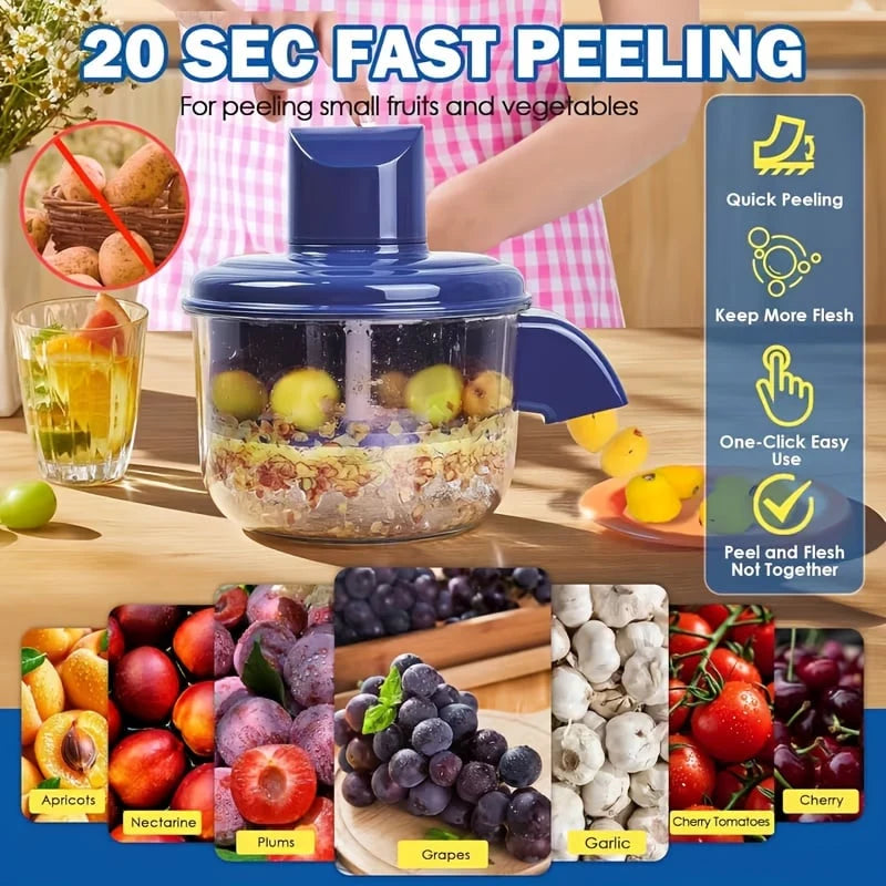 Practical Universal Automatic Peeler – The Smart Kitchen Gadget That
