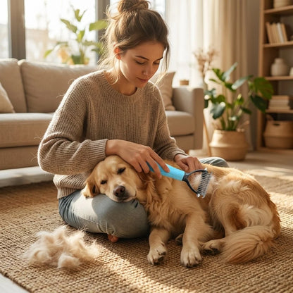 Gentle Pet Dematting & Deshedding Comb