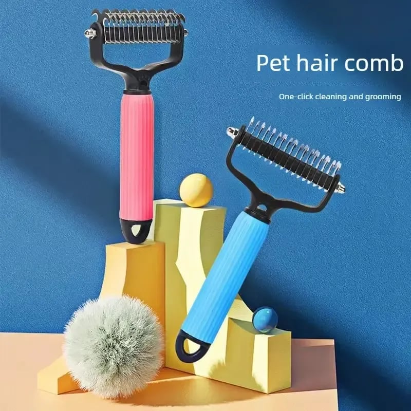 Gentle Pet Dematting & Deshedding Comb