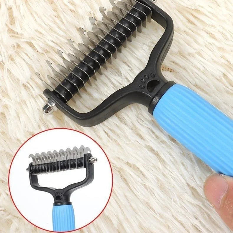 Gentle Pet Dematting & Deshedding Comb