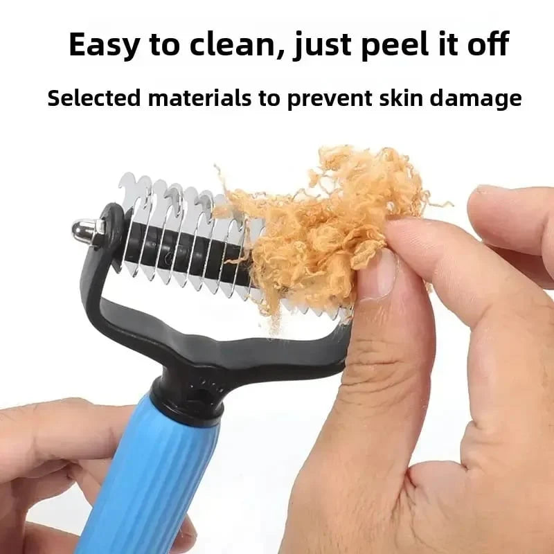 Gentle Pet Dematting & Deshedding Comb