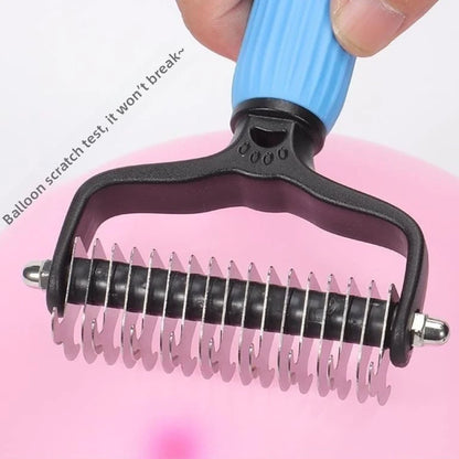 Gentle Pet Dematting & Deshedding Comb