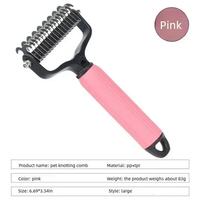 Gentle Pet Dematting & Deshedding Comb