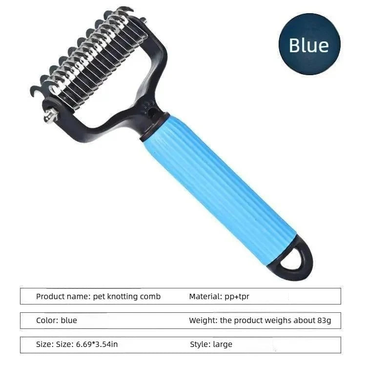 Gentle Pet Dematting & Deshedding Comb