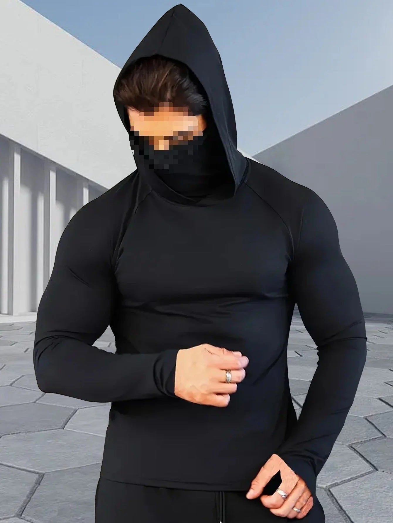 Men's UPF 50+ Quick-Dry Lightweight Active Hoodies, 6-Piece Pack