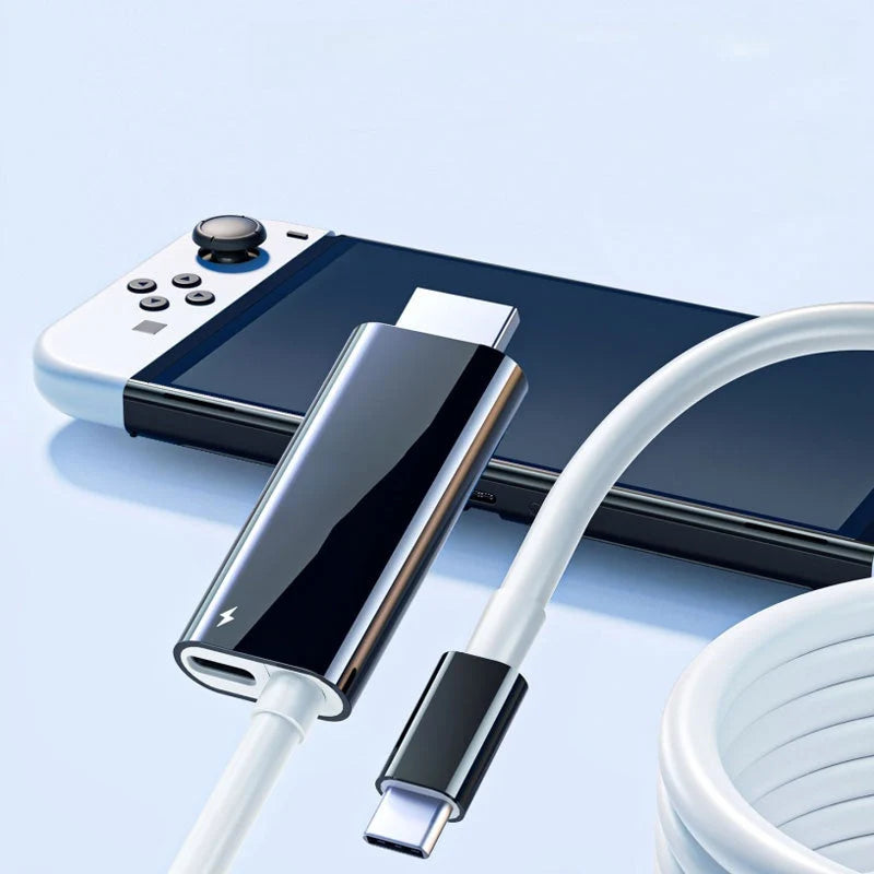 Purpose-Built USB-C to HDMI Adapter Cable for Switch for Everyday Use