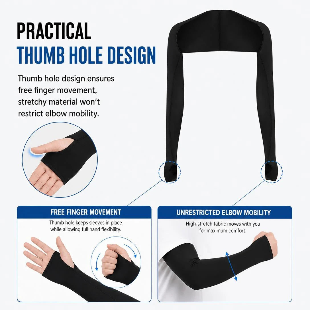 Purpose-Built Finger-hole UV-protective cooling