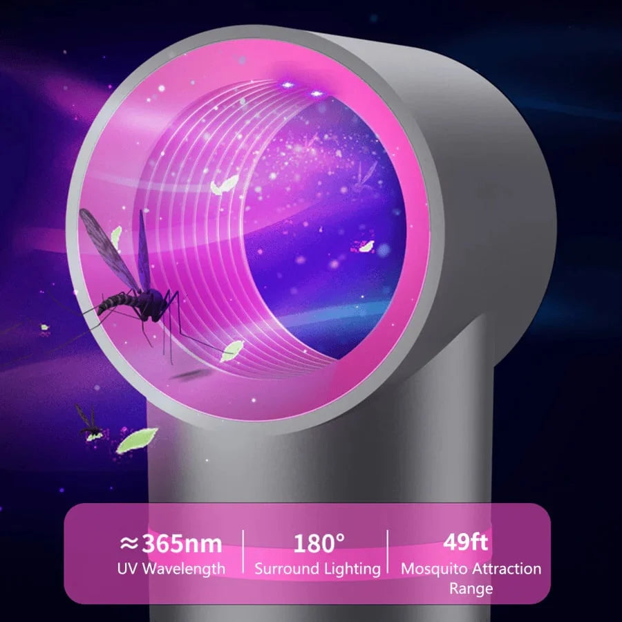 Quiet Indoor USB Mosquito Trap Lamp