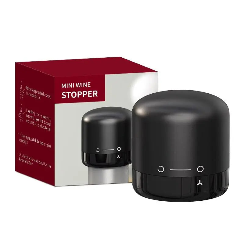 Leak-Resistant Bottle Stopper with a Reusable Vacuum Seal