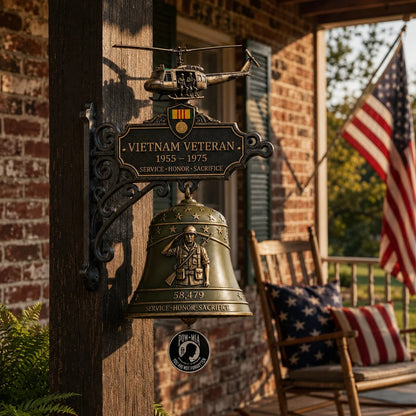 Purpose-Built Vietnam Veteran Tribute Wall Bell for Everyday Use
