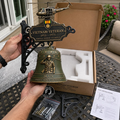 Purpose-Built Vietnam Veteran Tribute Wall Bell for Everyday Use