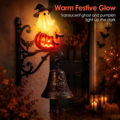Purpose-Built Vintage Ghost Bell Decor – Daytime Retro Elegance &