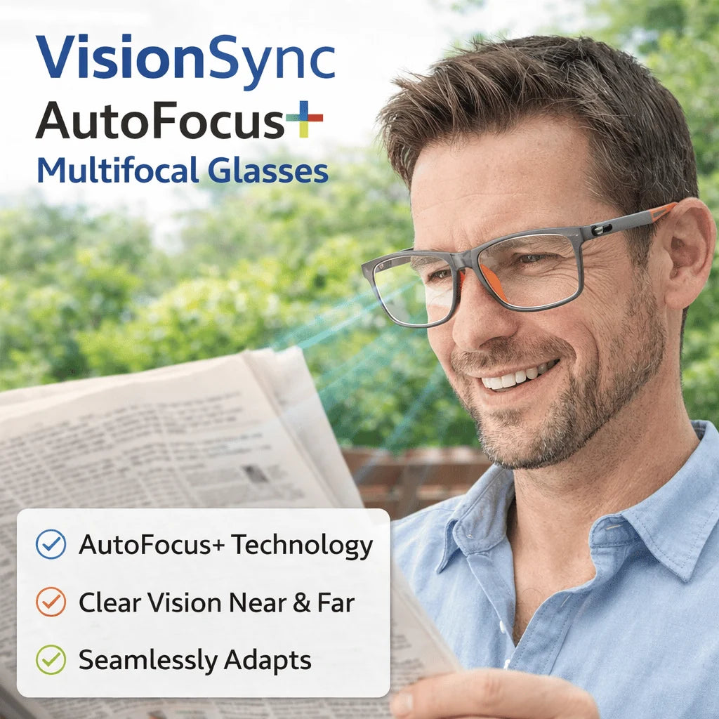 Flexible Multifocal Eyewear for Near and Distance Viewing