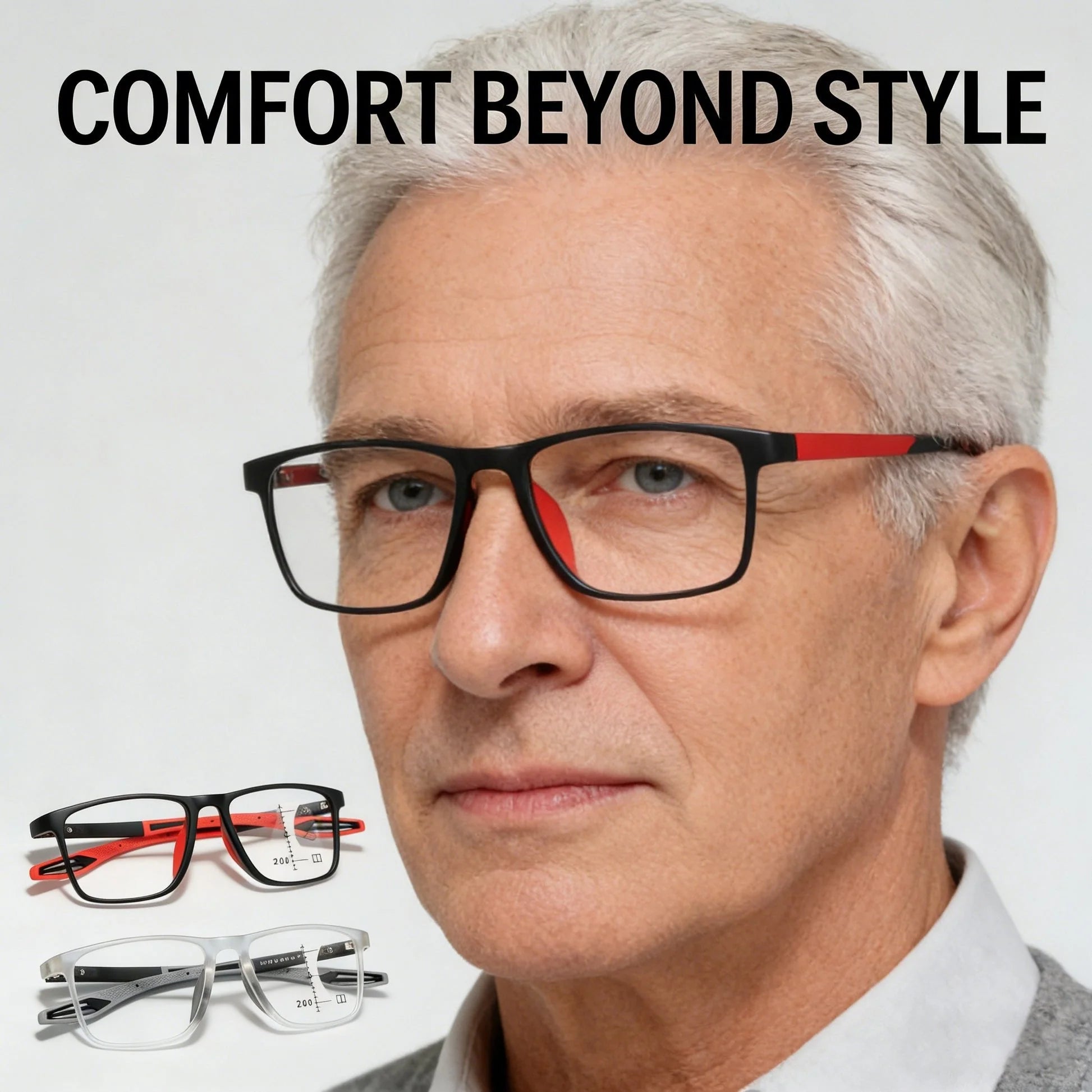 Flexible Multifocal Eyewear for Near and Distance Viewing