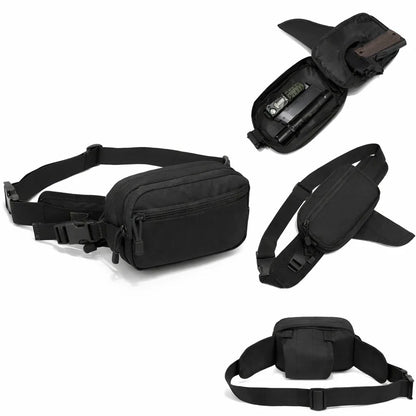 1000D Nylon Tactical Hip Bag with Concealed Rapid-Access Pocket