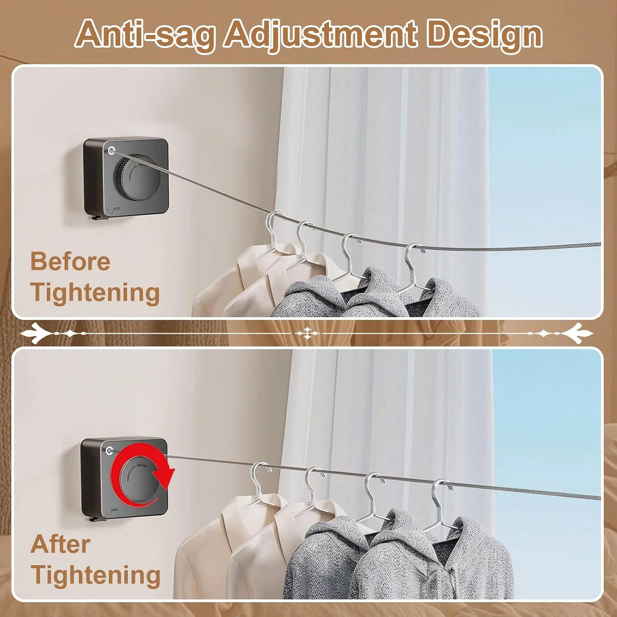 Purpose-Built Wall Mount – Retraction Design for Everyday Use