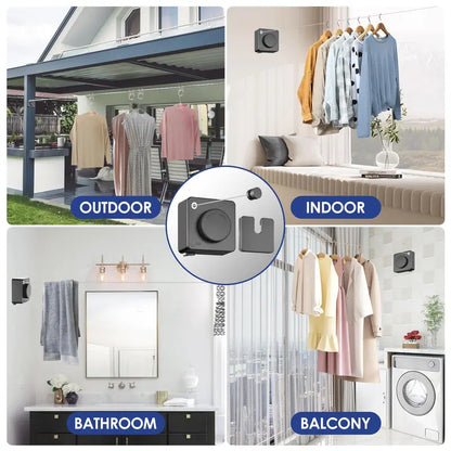 Purpose-Built Wall Mount – Retraction Design for Everyday Use