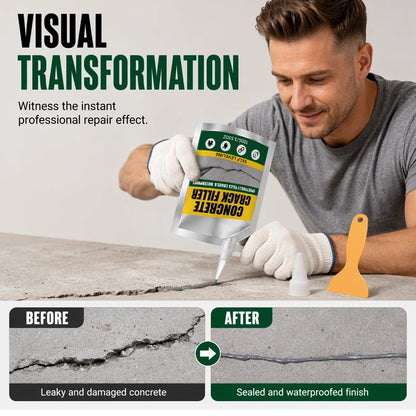 Weatherproof Sealant for Filling Cracks in Concrete Surfaces