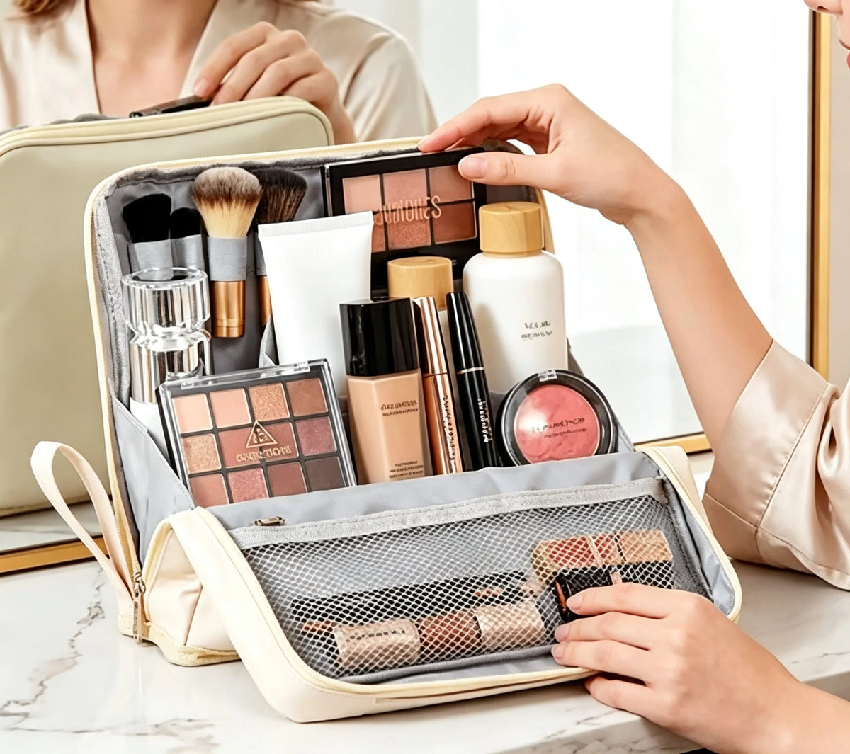 Distinctive Waterproof Large-Capacity Portable Makeup