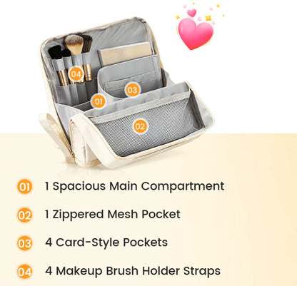 Distinctive Waterproof Large-Capacity Portable Makeup