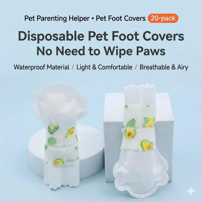 Pet-Friendly 20 Pieces Waterproof Non-Reusable Dog