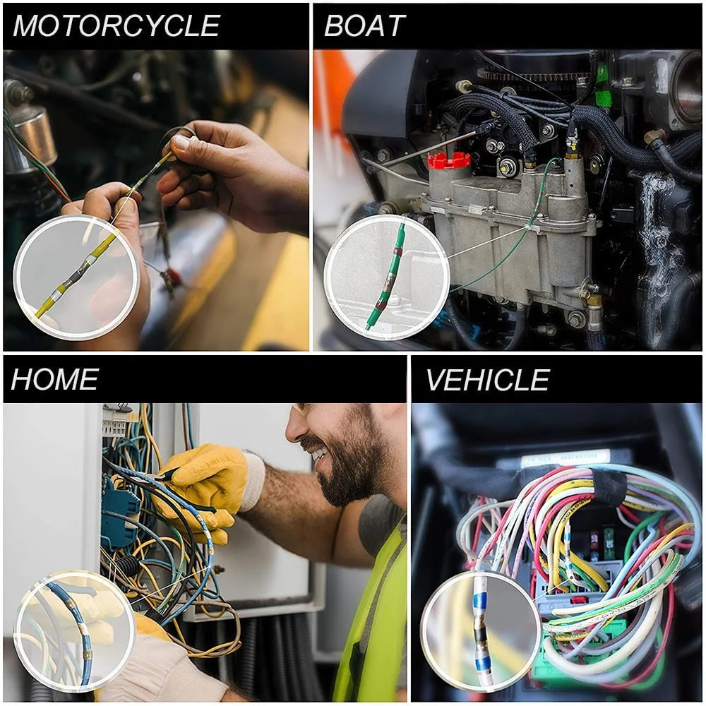 Workshop-Ready 300PCS Solder Seal Wire Connectors for Precise Repairs