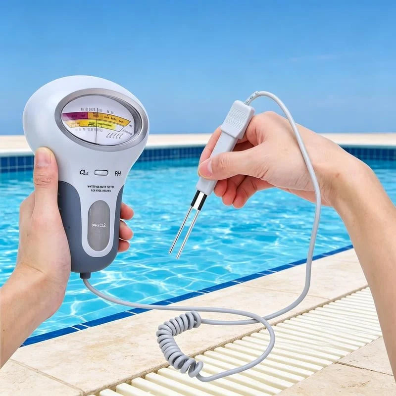 Purpose-Built pH and chlorine tester for swimming pools – Accurate