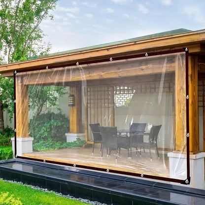 Purpose-Built Heavy-Duty PVC Tarp - Weatherproof Clear Waterproof