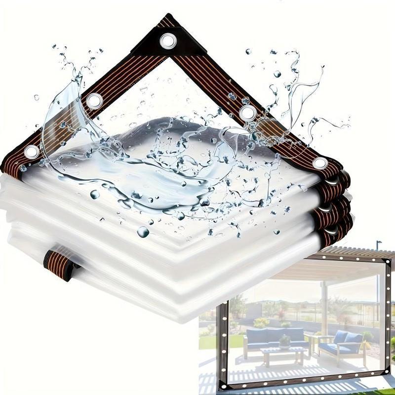 Purpose-Built Heavy-Duty PVC Tarp - Weatherproof Clear Waterproof