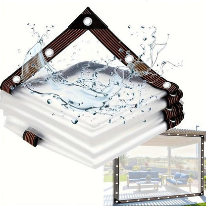 Purpose-Built Heavy-Duty PVC Tarp - Weatherproof Clear Waterproof